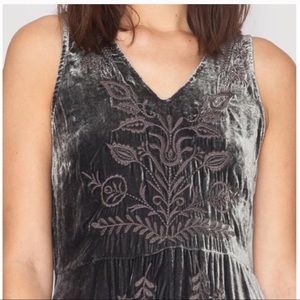 Velvet swing dress Johnny Was